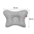 Scamp laposfejűség elleni párna - Little Heart White Gray