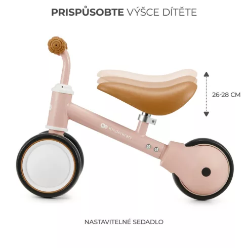 KINDERKRAFT Futóbicikli mini Cutie Pink
