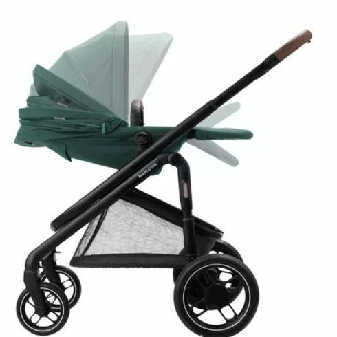 Maxi-Cosi Plaza+ babakocsi mózeskosárral
0- 22 kg, 0-4 év - Essential Green