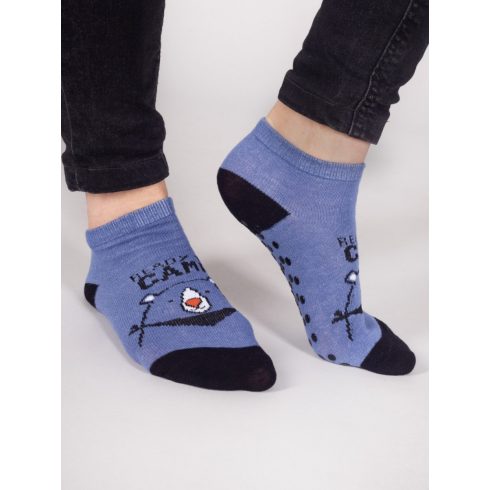 Pamut boka ABS zokni (23-26) - maci