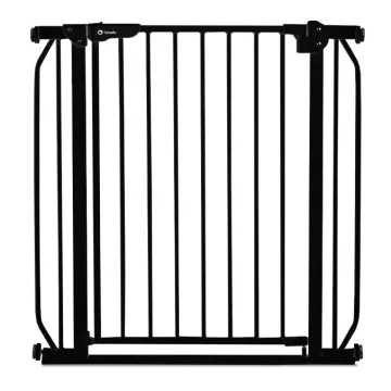   Lionelo Truus biztonsági ajtórács 75-105 cm - fekete-onyx 