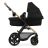   Kinderkraft Moov 2 + Mink pro 4:1 multifunkciós babakocsi - Pure Black