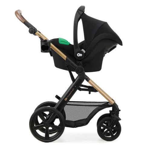 Kinderkraft Moov 2 + Mink pro 4:1 multifunkciós babakocsi - Pure Black