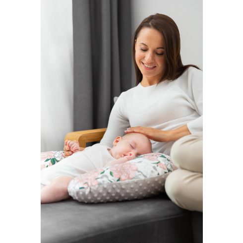 Sensillo szoptatós párna - szürke csillagos

