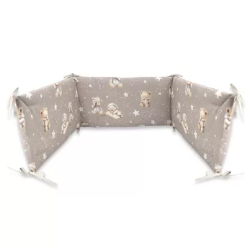 Baby Shop fejvédő kiságyba - Jó Éjszakát bézs