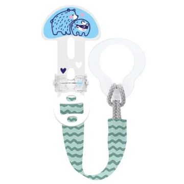 Mam Clip-it cumitartó csipesz - kék maci 
