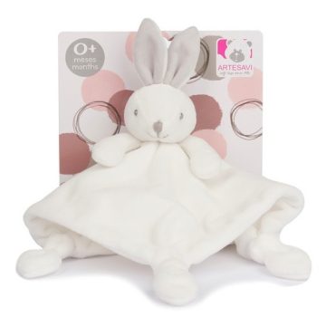 Artesavi  alvókendő - fehér nyuszi 