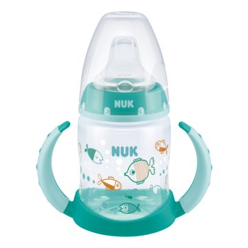   NUK First Choice tanulópohár 150ml Temperature Control 6-18 hó - zöld