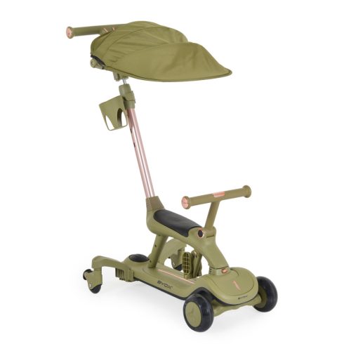 Byox Cornet 6in1 multifunkciós tricikli átalakítható rollerré - zöld