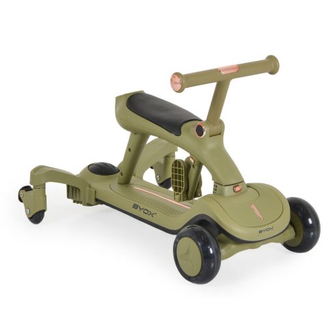 Byox Cornet 6in1 multifunkciós tricikli átalakítható rollerré - zöld
