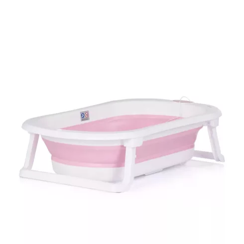 Chipolino Sonata kád + állvány pelenkázólappal - Pink