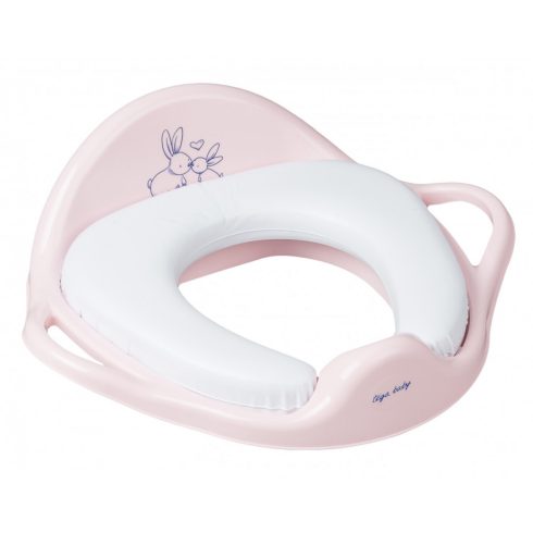 Tega Baby Párnás wc szűkítő - Little Bunnies rózsaszín