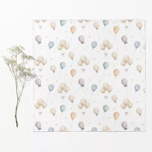 Bocioland Extra puha textil pelenka 3 db  - bézs