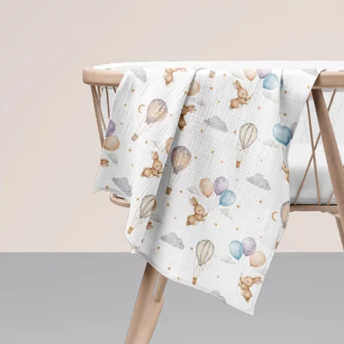 Bocioland Extra puha textil pelenka 3 db  - bézs