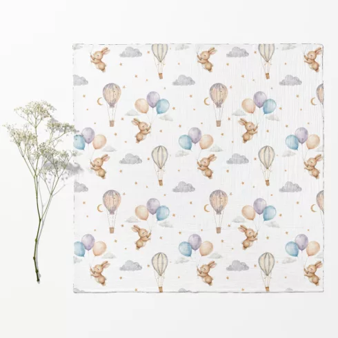 Bocioland Extra puha textil pelenka 3 db  - bézs