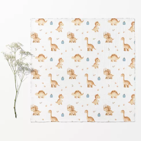 Bocioland Extra puha textil pelenka 3 db  - kék