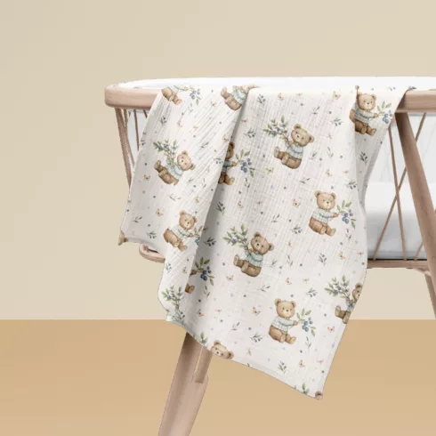 Bocioland Extra puha textil pelenka  3 db  - zöld