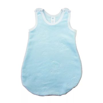   Ujjatlan wellsoft hálózsák 2,5 TOG - Maci mintás kék (74)