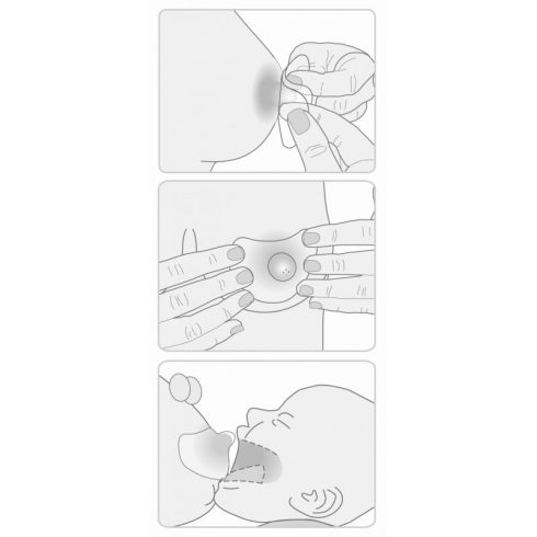 Lansinoh kontakt bimbóvédő szilikon mini 2 db 