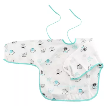 Baby-Nova ujjas előke zsebbel 