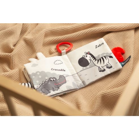 Sensillo érzékfejlesztő babakönyv - bagoly 