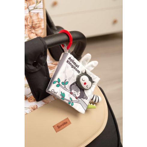 Sensillo érzékfejlesztő babakönyv - bagoly 