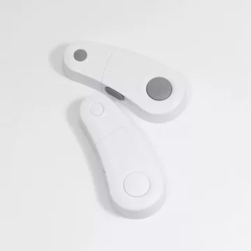 Zopa szekrényzár 2db - White/Grey