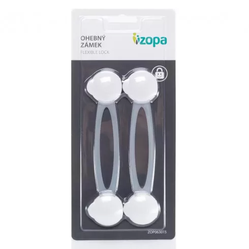 Zopa univerzális rugalmas szekrényzár - 2db