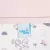 Ceba Baby pamut babapléd 90X100 cm - Candy pink + Bird World
