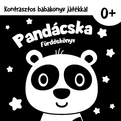 Pandácska - kontrasztos fürdőskönyv játékkal 0hó+