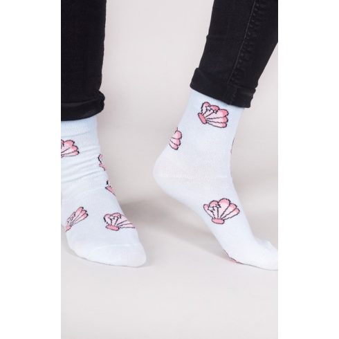 Yo! zokni 23/26 - rózsaszín kagylók