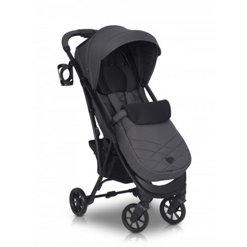 Euro-Cart Volt Black Edition  sport babakocsi  22 kg-ig - Iron 