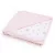 Ceba Baby pamut babapléd 90X100 cm - Candy pink + Pink Stars