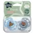 Tommee Tippee Fun Friends játszócumi 0-6 hó 2 db - kék/szürke