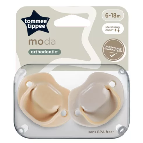 Tommee Tippee Moda játszócumi 2db 6-18 hó
