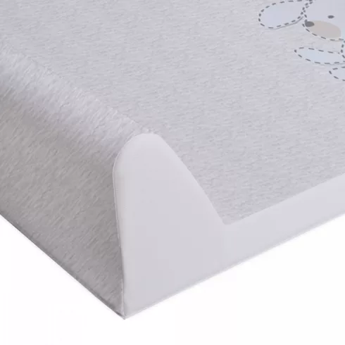 Ceba Baby merev pelenkázó lap 50*70 cm Comfort - Bunnies grey