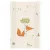 Ceba Baby merev pelenkázó lap 50*80 cm Comfort - Foxy ecru
