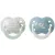 Tommee Tippee Ultimate Fit játszócumi 0-6 hó 2 db - beige/kék kutya