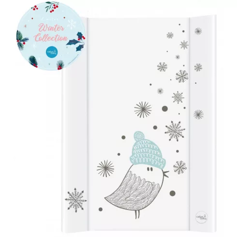 Ceba Baby merev pelenkázó lap 50*70 cm Comfort - Winter Collection Bird
