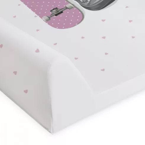 Ceba Baby merev pelenkázó lap 50*70 cm Comfort - Fluffy Puffy Lea