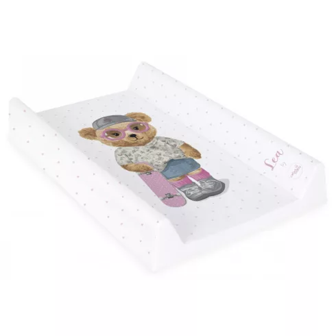 Ceba Baby merev pelenkázó lap 50*70 cm Comfort - Fluffy Puffy Lea