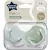 Tommee Tippee Moda játszócumi 2db 0-6hó - szürke/zöld