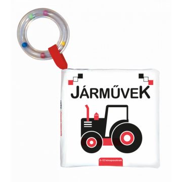 Kontrasztos babakönyv - Járművek 
