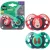 Tommee Tippee Fun Friends játszócumi 18-36 hó 2 db - piros/zöld