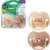 Tommee Tippee Anytime 2 db-os játszócumi 18-36 m - barna/ekrü