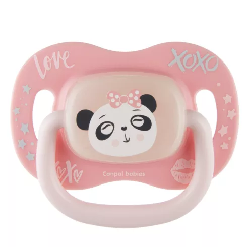 Canpol babies nyugtató szilikon cumi szimmetrikus 0-6 hó - panda