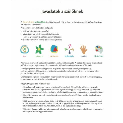 Készülünk az iskolára - 3-4 éveseknek