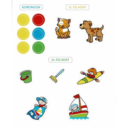 Készülünk az iskolára - 3-4 éveseknek