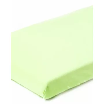 Pamut strech lepedő 40x90cm - Almazöld 
