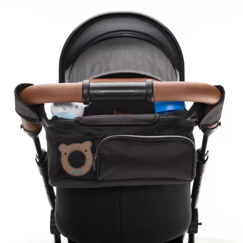 Zopa Deluxe rendező táska babakocsira - Black